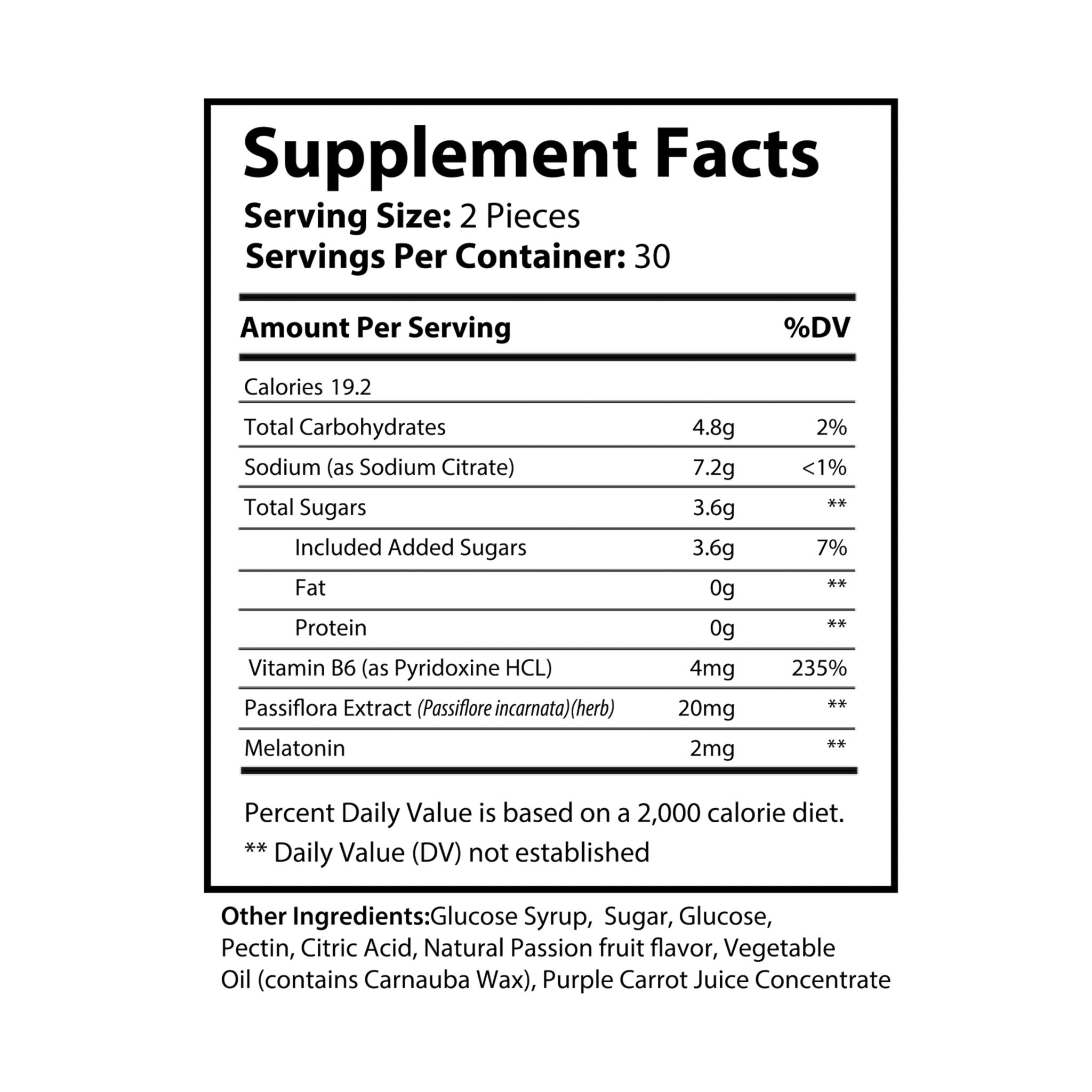 DeepRest — Sleep Well Gummies (60 Gummies) | moodFuel™