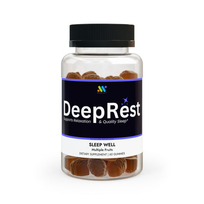 DeepRest — Sleep Well Gummies (60 Gummies) | moodFuel™