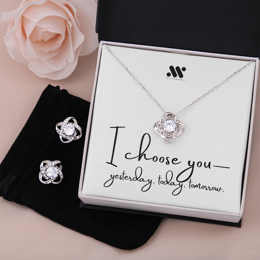 Solstice Necklace & Earrings Gift Set | moodGems™
