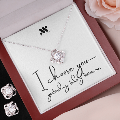 Solstice Necklace & Earrings Gift Set | moodGems™