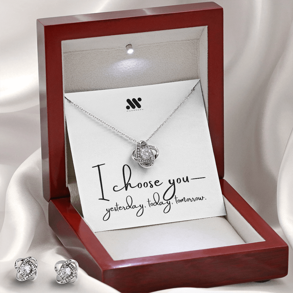 Solstice Necklace & Earrings Gift Set | moodGems™