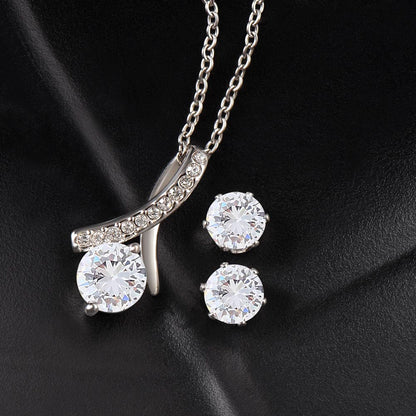Evermore Necklace & Earrings Gift Set | moodGems™
