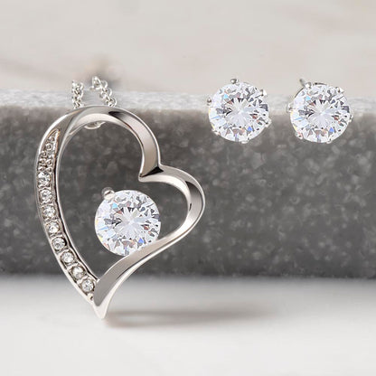 Heartbound Necklace & Earrings Gift Set | moodGems™