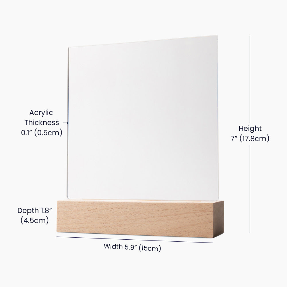 Keep Showing Up | moodBit™ LED Acrylic Sign