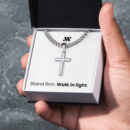 Beacon Cross Necklace | moodGems™
