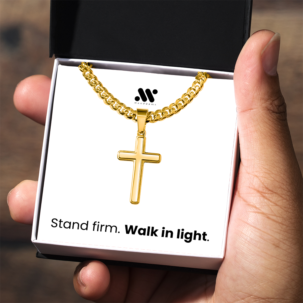 Beacon Cross Necklace | moodGems™