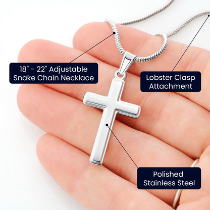 Vanguard Cross Necklace | moodGems™