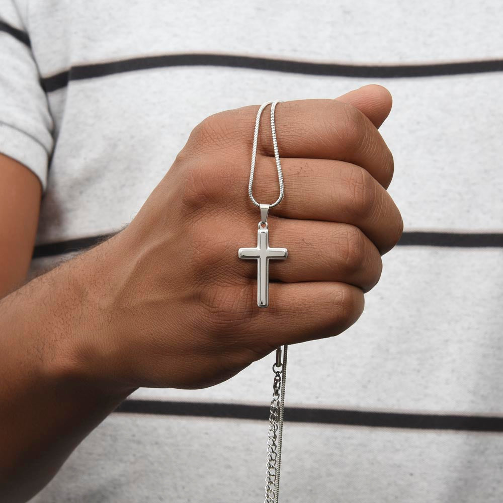 Vanguard Cross Necklace | moodGems™